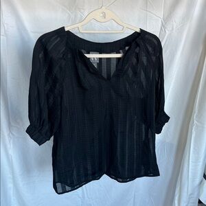 Worthington Sheer Career Top